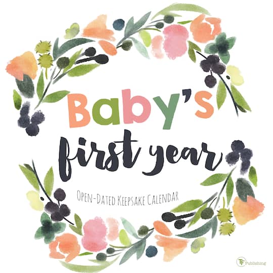 TF Publishing Baby's First Year Undated Keepsake Wall Calendar